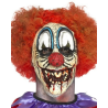 Mascara Payaso con Adhesivo - Mascaras y Antifaces