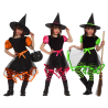 Disfraz de Bruja Colores Infantil - Disfraces de Brujas y Hechiceros para Niñas