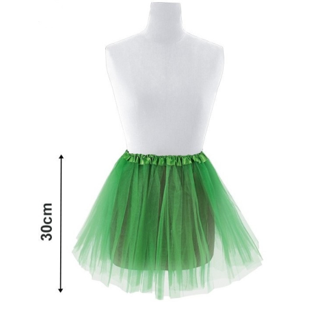 Tutu Verde Oscuro 30cm - Faldas y Pantalones