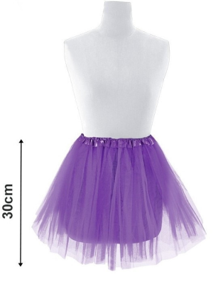 Tutu Morado 30cm - Faldas y Pantalones