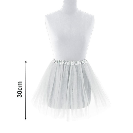 Tutu Blanco 30cm - Faldas y Pantalones