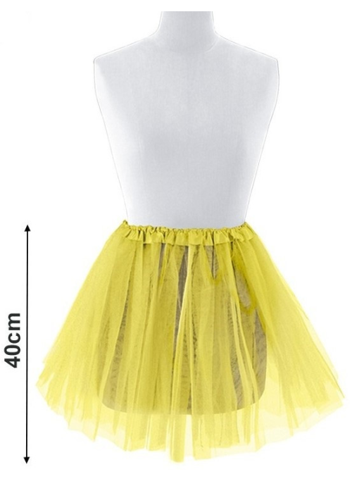 Tutu Amarillo 40cm - Faldas y Pantalones