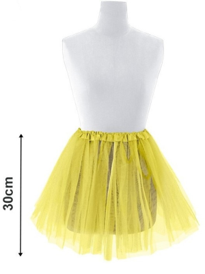 Tutu Amarillo 30cm - Faldas y Pantalones