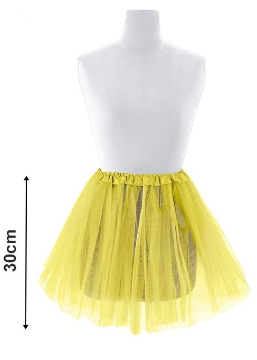 Tutu Amarillo 30cm - Faldas y Pantalones