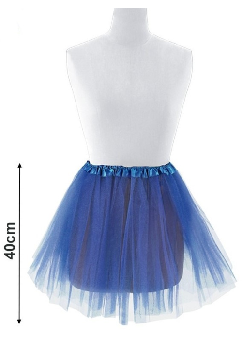 Tutú de color Blau Fosc 40 cm