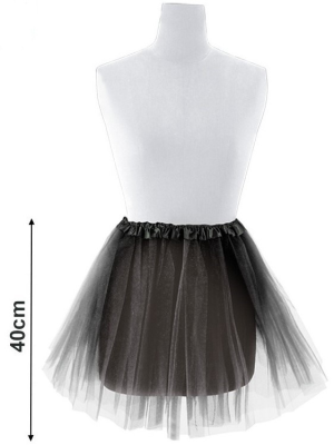 Tutu Negro 40cm - Faldas y Pantalones