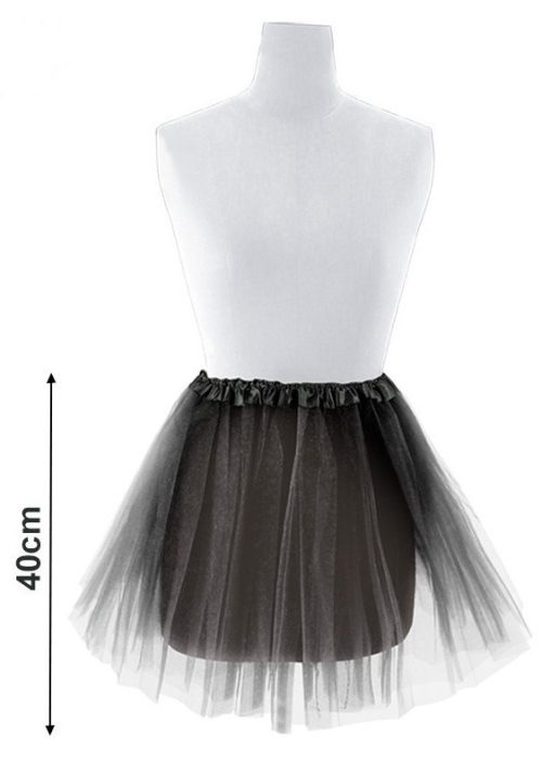 Tutu Negro 40cm - Faldas y Pantalones