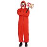 Disfraz de Payaso Asesino Rojo con mascara - Disfraces Halloween - Packs Disfraces Halloween Adulto