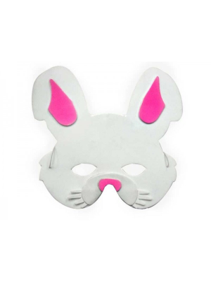 Mascara Eva Conejo - Mascaras de Animales