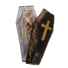 Ataud con Esqueleto 33cm - Calaveras y Esqueletos
