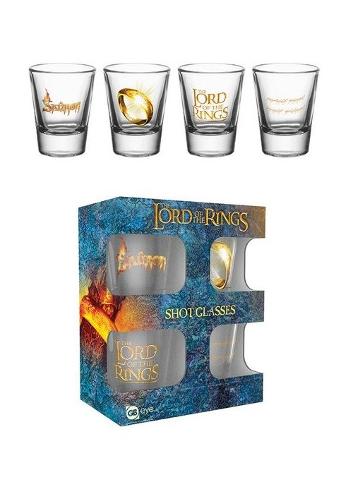 Vasos de Chupito El señor de los Anillos - Tazas y Vasos Frikis