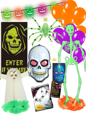 Decoracion Halloween Payasos Infantil