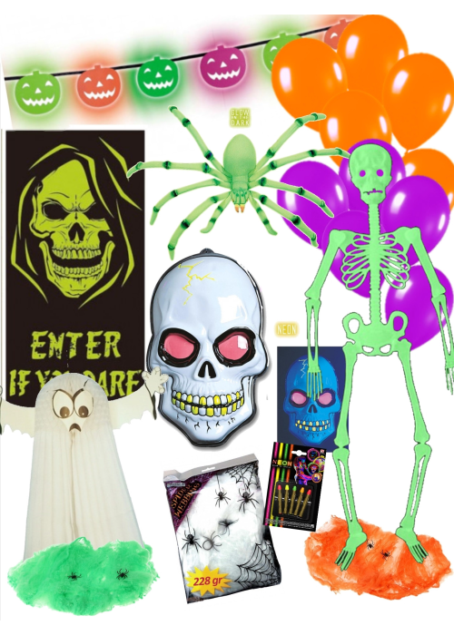 Decoracion Halloween Payasos Infantil
