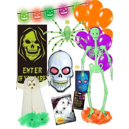 Decoracion Halloween Payasos Infantil