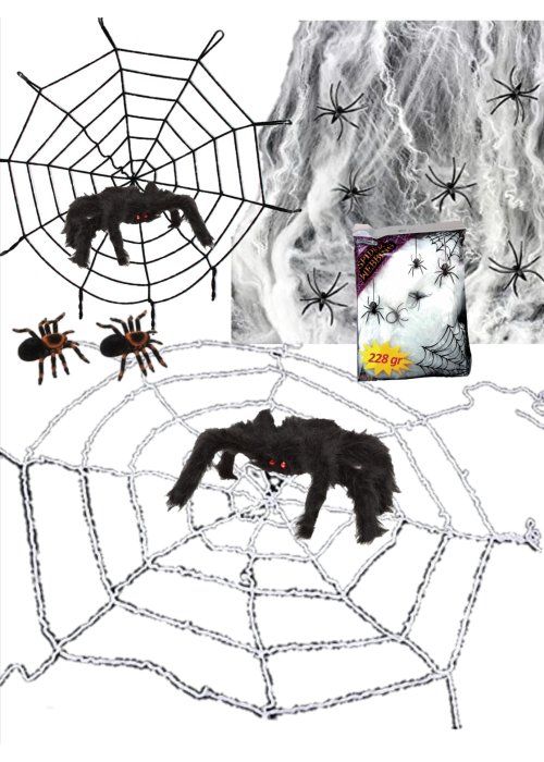 Decoracion Halloween Telarañas - Packs Decoracion Halloween
