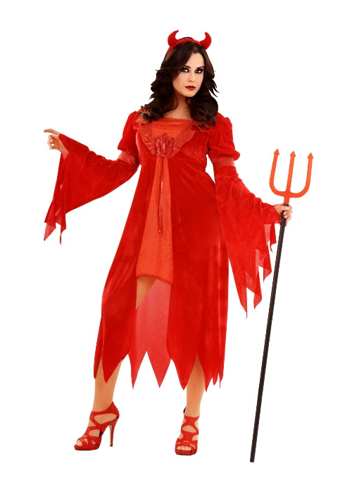 Disfraz de Diablesa Lujo - Disfraces Halloween Mujer
