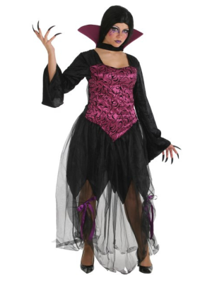 Disfraz de Vampiresa Lila - Disfraces de Halloween y Terror