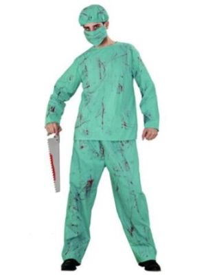 Disfraz de Zombie Cirujano - Disfraces de Zombies para Hombres