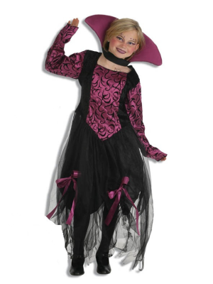 Disfraz de Vampiresa Lila Infantil - Disfraces de Halloween Infantiles
