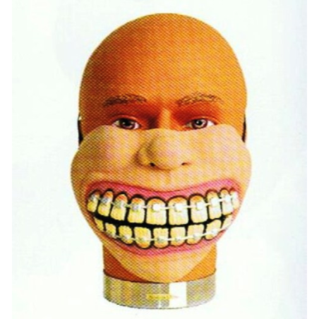 Mascara de Dientes con Aparato