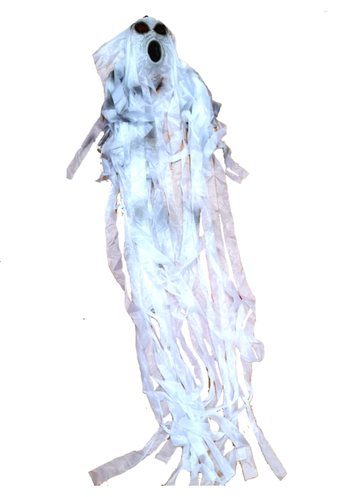 Fantasma pingente Branco com correntes