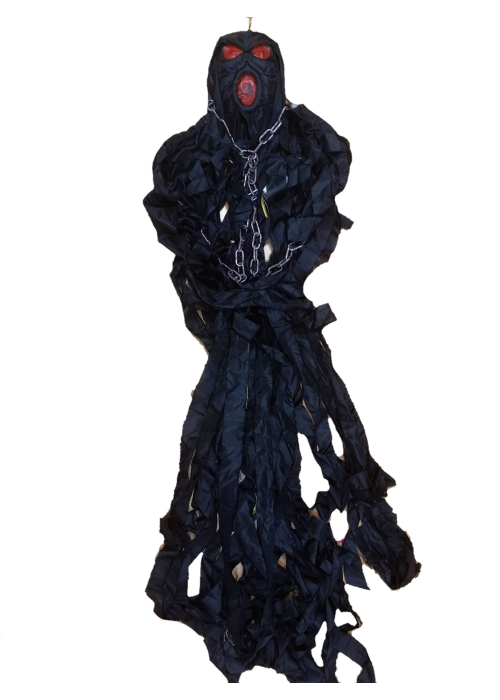 Fantasma colgante Negro 2,50 - Muñecos