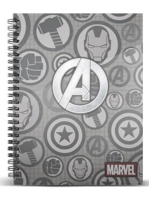 Comprar Cuaderno Advengers Marvel A4 - PapelerÃ­a Friki