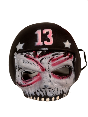 Mascara Zombie Rugby - Mascaras y Antifaces