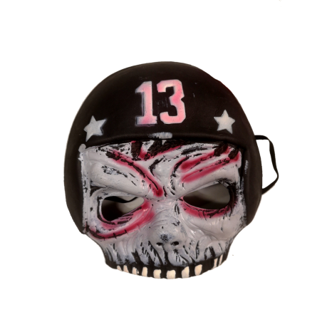 Media Mascara Zombie Rugby