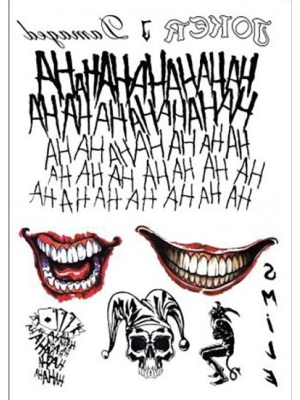 Tatuajes Joker - Complementos de Joker y Joker Baby