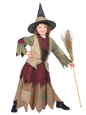 Comprar Disfraz de Bruja Akelarre Infantil - Disfraces de Brujas y Hechiceros para Niñas