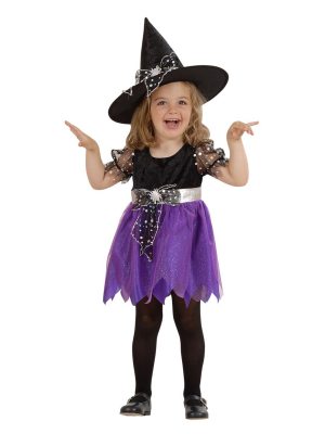 Disfraz de Bruja Morada para Bebe - Disfraces de Brujas y Hechiceros para Bebes