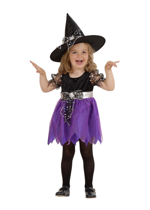 Disfraz de Bruja Morada para Bebe - Disfraces de Brujas y Hechiceros para Bebes
