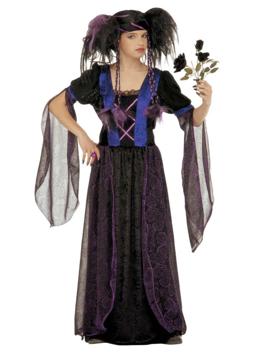 Disfraz de Princesa Gotica Infantil - Disfraces de Vampiresas y Goticas para Niñas