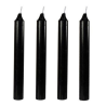 Velas Negras 4 unid.