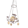 Lampara Colgante con Calaveras