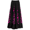 Falda Sevillana con Lunares Rosa - Disfraces de Sevillana para Mujer