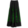Falda Sevillana con Lunares verde - Disfraces de Sevillana para Mujer