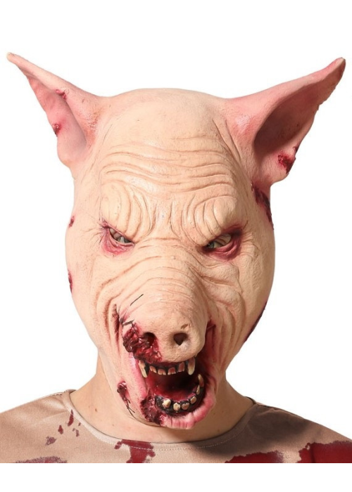 Mascara Cerdo carnivoro - Mascaras de Animales