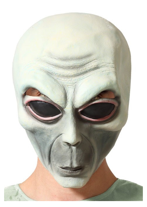 Mascara de Alienigena Latex - Mascaras Halloween