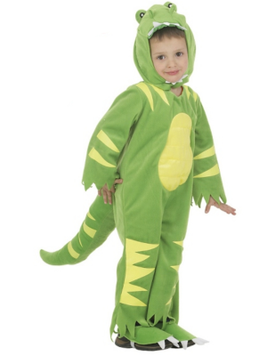 Vestit De Dinosaure Verd Nen
