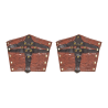 Brazaletes Semipiel Marrones - COMPLEMENTOS POR CATEGORIA
