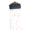 Letrero Happy Halloween Cortina - Decoracion de Halloween y Terror