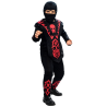 Disfraz de Ninja Rojo Infantil - Disfraces de Chinos, Orientales, Ninjas y Geishas