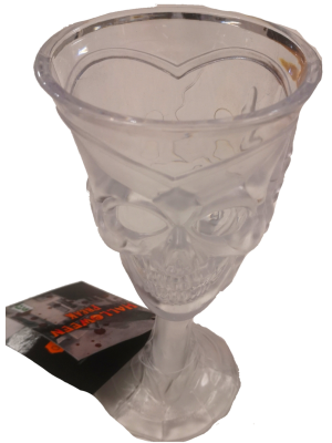 Copa Calavera - Platos, Vasos y Decoracion de Mesa