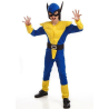 Disfraz de Lobezno Amarillo Infantil - Disfraces de Superheroes para Niños