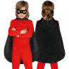 Capa Negra 55cm Infantil - Capas