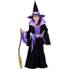 Disfraz de Bruja Morada infantil - Disfraces de Brujas y Hechiceros para Niñas