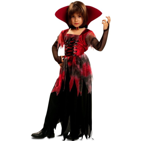 Disfraz de Vampiresa Clasica para Niña - Disfraces Halloween Vampiros