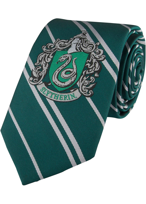 Corbata Slytheryn Deluxe - Complementos de Harry Potter